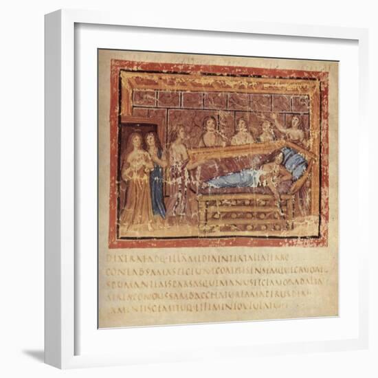 The Death of Dido, ca 400-null-Framed Giclee Print