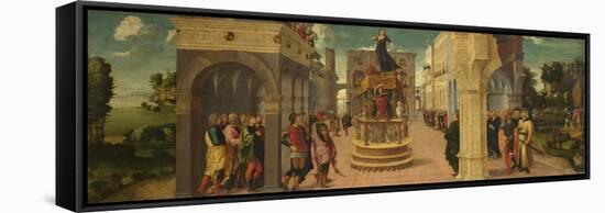 The Death of Dido, Early16th C-Liberale da Verona-Framed Stretched Canvas