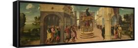 The Death of Dido, Early16th C-Liberale da Verona-Framed Stretched Canvas