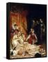 The Death of Elizabeth I, Queen of England-Paul Hippolyte Delaroche-Framed Stretched Canvas