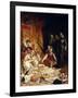 The Death of Elizabeth I, Queen of England-Paul Hippolyte Delaroche-Framed Giclee Print