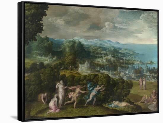 The Death of Eurydice, 1552-71-Niccolo dell' Abate-Framed Stretched Canvas