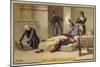 The Death of General Hoche, 18 September 1797-null-Mounted Giclee Print