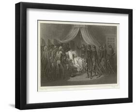 The Death of General Hoche-Denis Auguste Marie Raffet-Framed Giclee Print