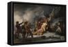 The Death of General Montgomery in the Attack on Quebec, December 31, 1775, 1786-John Trumbull-Framed Stretched Canvas