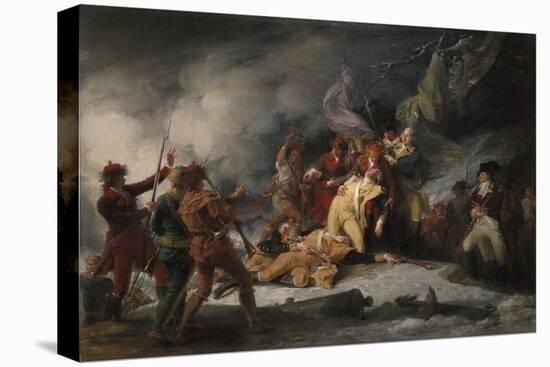 The Death of General Montgomery in the Attack on Quebec, December 31, 1775, 1786-John Trumbull-Stretched Canvas