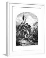 The Death of General Richard Montgomery at Quebec, 1775-null-Framed Giclee Print