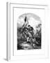 The Death of General Richard Montgomery at Quebec, 1775-null-Framed Giclee Print