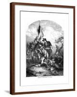 The Death of General Richard Montgomery at Quebec, 1775-null-Framed Giclee Print