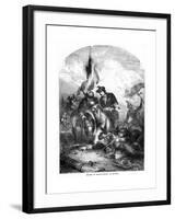 The Death of General Richard Montgomery at Quebec, 1775-null-Framed Giclee Print