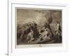 The Death of General Wolfe (1727-59), Engraved by William Woollett (1735-85) C.1776 (Engraving)-Benjamin West-Framed Giclee Print