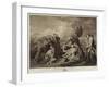 The Death of General Wolfe (1727-59), Engraved by William Woollett (1735-85) C.1776 (Engraving)-Benjamin West-Framed Giclee Print