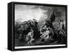 The Death of General Wolfe 1759-Benjamin West-Framed Stretched Canvas