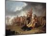The Death of General Wolfe, 1763-Edward Penny-Mounted Giclee Print