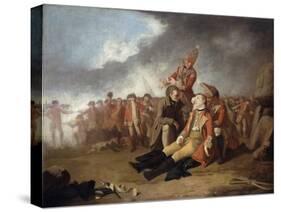 The Death of General Wolfe, 1763-Edward Penny-Stretched Canvas