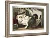 The Death of Gericault-Ary Scheffer-Framed Giclee Print