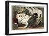 The Death of Gericault-Ary Scheffer-Framed Giclee Print