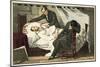 The Death of Gericault-Ary Scheffer-Mounted Giclee Print