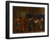 The Death of Germanicus, 1627-Nicolas Poussin-Framed Giclee Print