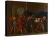 The Death of Germanicus, 1627-Nicolas Poussin-Stretched Canvas