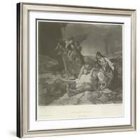 The Death of Havana-Fernand Cormon-Framed Giclee Print