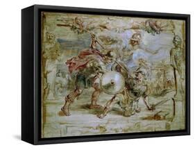 The Death of Hector, 1630-1635-Peter Paul Rubens-Framed Stretched Canvas