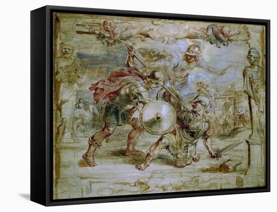 The Death of Hector, 1630-1635-Peter Paul Rubens-Framed Stretched Canvas