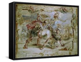 The Death of Hector, 1630-1635-Peter Paul Rubens-Framed Stretched Canvas