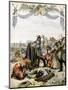 The Death of Henri De La Tour D'Auvergne, Vicomte De Turenne-Maurice Leloir-Mounted Art Print