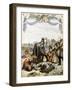 The Death of Henri De La Tour D'Auvergne, Vicomte De Turenne-Maurice Leloir-Framed Art Print