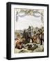 The Death of Henri De La Tour D'Auvergne, Vicomte De Turenne-Maurice Leloir-Framed Art Print