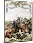 The Death of Henri De La Tour D'Auvergne, Vicomte De Turenne-Maurice Leloir-Mounted Art Print