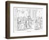 The Death of Henry of Meissen, Named Frauenlob-Alfred Rethel-Framed Giclee Print