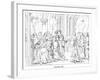 The Death of Henry of Meissen, Named Frauenlob-Alfred Rethel-Framed Giclee Print