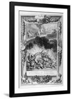 The Death of Hercules, 1733-Bernard Picart-Framed Giclee Print