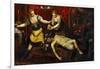 The Death of Holofernes-Jacopo Robusti Tintoretto-Framed Giclee Print