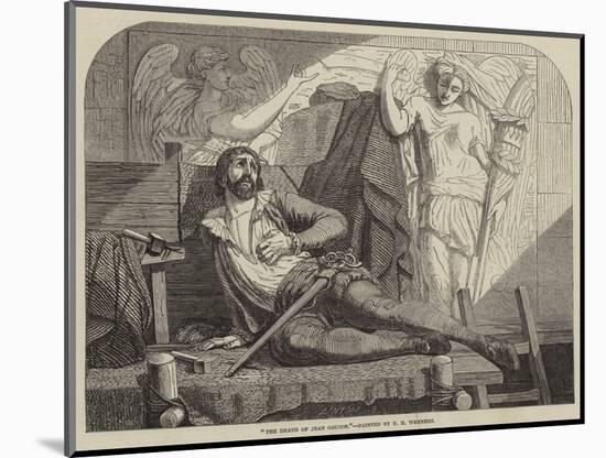 The Death of Jean Goujon-Edward Henry Wehnert-Mounted Giclee Print