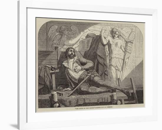 The Death of Jean Goujon-Edward Henry Wehnert-Framed Giclee Print