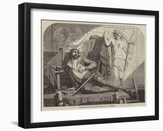 The Death of Jean Goujon-Edward Henry Wehnert-Framed Giclee Print