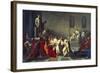 The Death of Julius Caesar, 1793-99-Vincenzo Camuccini-Framed Giclee Print