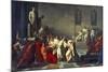 The Death of Julius Caesar, 1793-99-Vincenzo Camuccini-Mounted Giclee Print