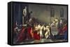 The Death of Julius Caesar, 1793-99-Vincenzo Camuccini-Framed Stretched Canvas