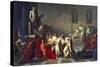 The Death of Julius Caesar, 1793-99-Vincenzo Camuccini-Stretched Canvas