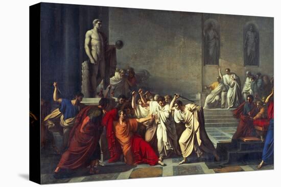 The Death of Julius Caesar, 1793-99-Vincenzo Camuccini-Stretched Canvas