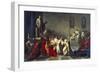 The Death of Julius Caesar, 1793-99-Vincenzo Camuccini-Framed Giclee Print