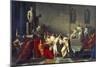 The Death of Julius Caesar, 1793-99-Vincenzo Camuccini-Mounted Giclee Print