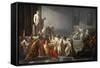 The Death of Julius Caesar, 1805-1806-Vincenzo Camuccini-Framed Stretched Canvas