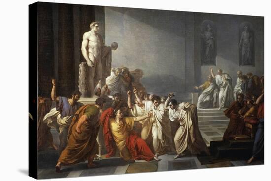 The Death of Julius Caesar, 1805-1806-Vincenzo Camuccini-Stretched Canvas