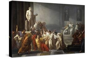 The Death of Julius Caesar, 1805-1806-Vincenzo Camuccini-Stretched Canvas