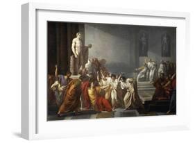 The Death of Julius Caesar, 1805-1806-Vincenzo Camuccini-Framed Giclee Print